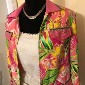 Tropical design jacket